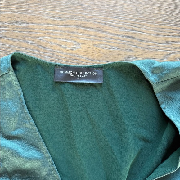 Common Collection Green Top - Picture 2 of 6